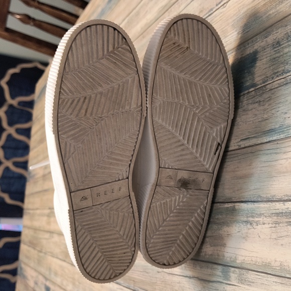 REEF LAY DAY DAWN Sneakers CJ5183 White Leather Size 9 Womens (runs small) - Picture 6 of 6